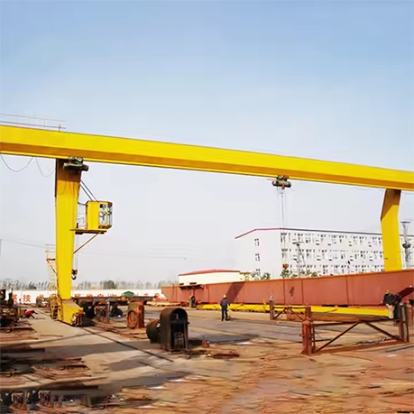 L typed Single Girder Hoist Gantry Crane with a hoist