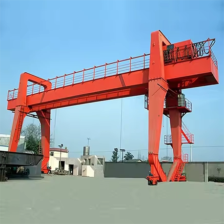 U typed Double Girder Hook Gantry Crane