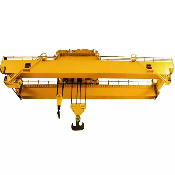 Two Purpose Bridge Crane Include Grab and Hook