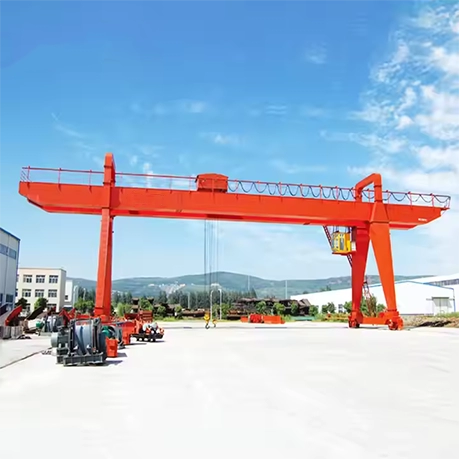 A typed Double Girder Hook Gantry Crane