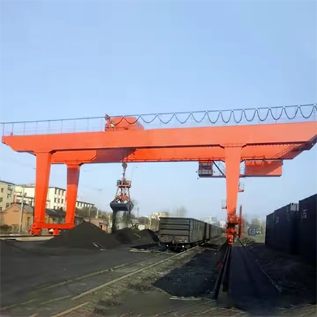 Double Girder Grab Gantry Crane