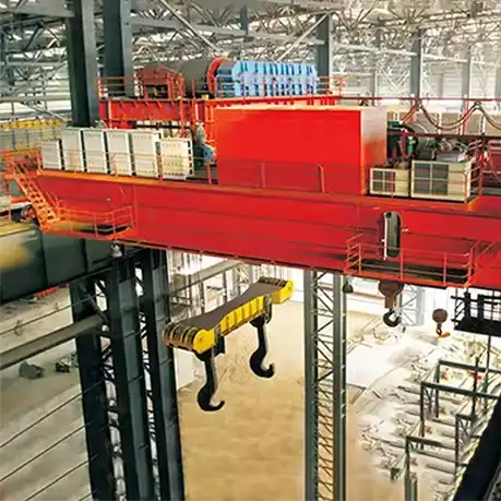 Heavy Duty Ladle Handling Crane with Twin Girders