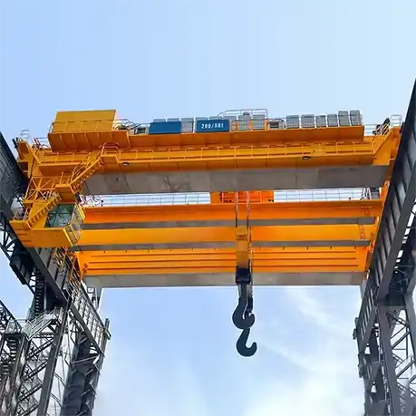 4-Girder Molten Metal Handling Crane in Steel Plant