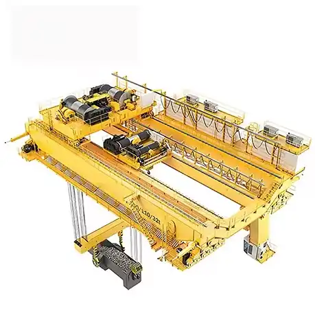 Robust Four Girder Crane for Steel Mill Applications